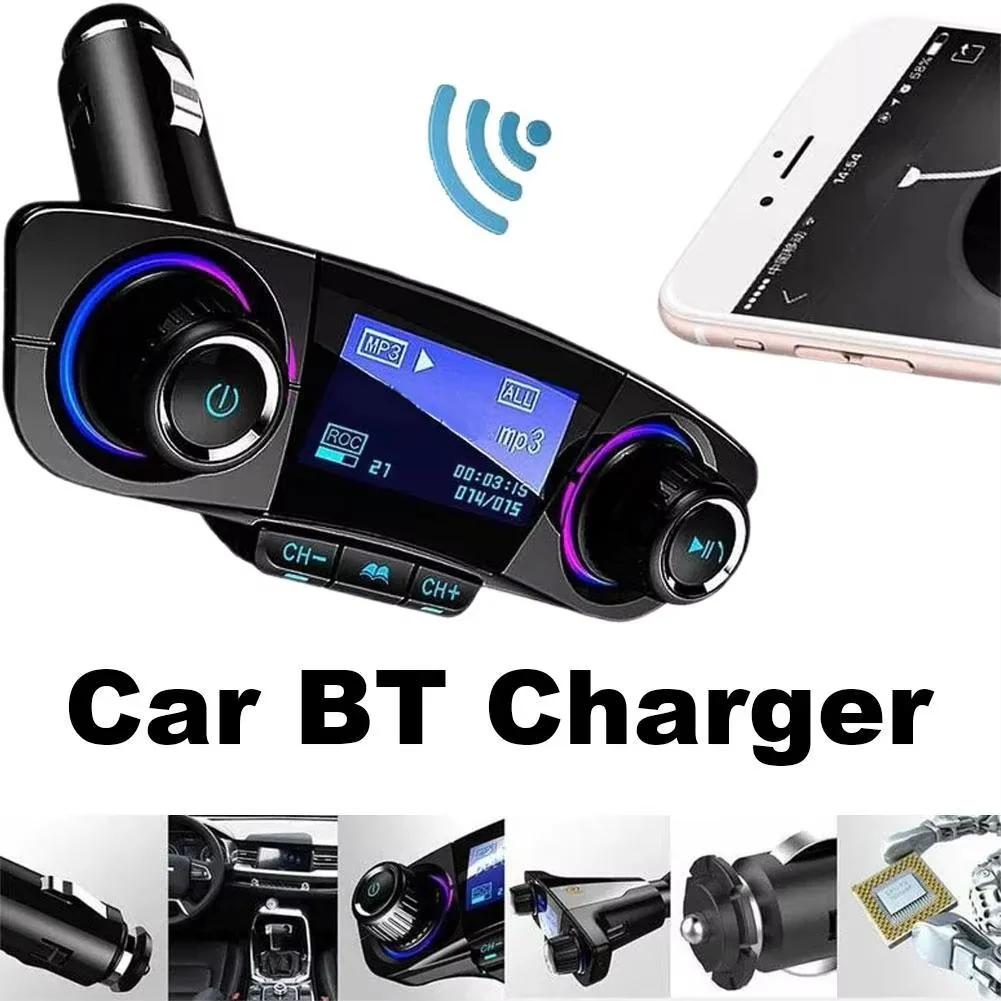Kabelloser Auto FM-Transmitter mit USB-Ladegerät