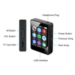 Kompakter Bluetooth MP3 Musikspieler mit Video-Funktion