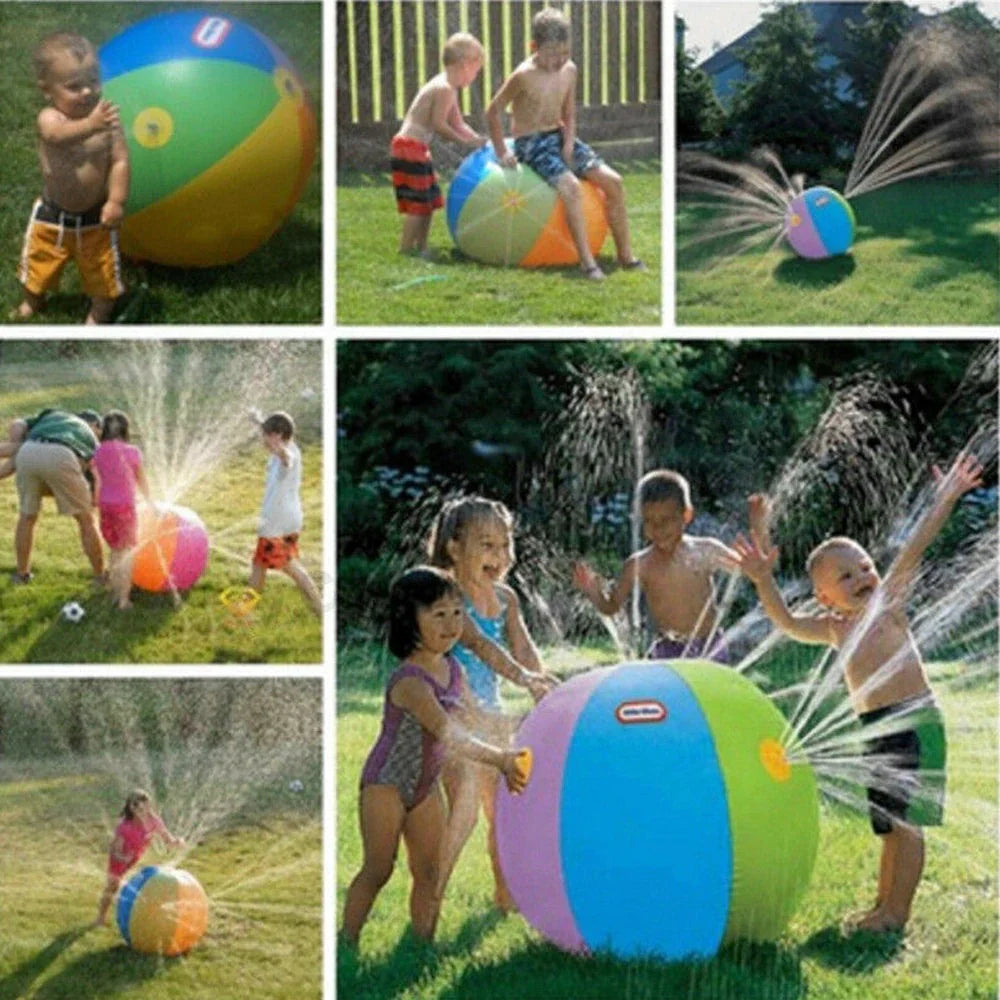 Wasserball für erfrischenden Spaß an heißen Sommertagen