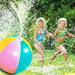 Wasserball für erfrischenden Spaß an heißen Sommertagen