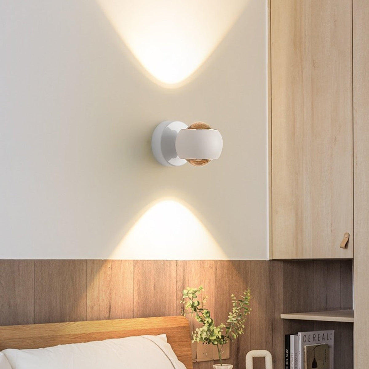Elegante Runde LED Wandleuchte – Effiziente Innenbeleuchtung