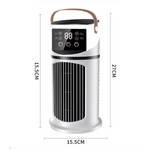 AquaBreeze 3-in-1 Air Cooler with Humidifier and LED Light