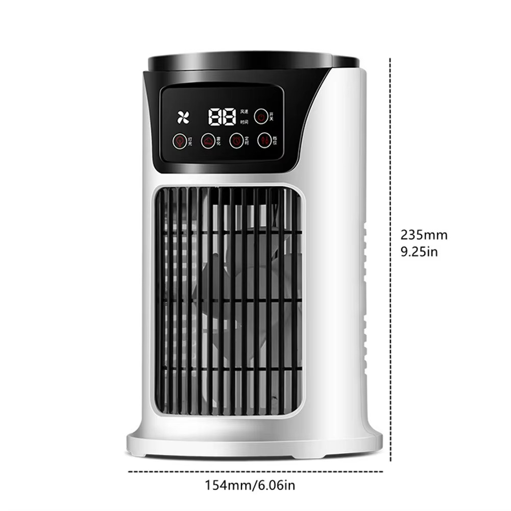 AquaBreeze 3-in-1 Air Cooler with Humidifier and LED Light