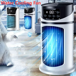 AquaBreeze 3-in-1 Air Cooler with Humidifier and LED Light
