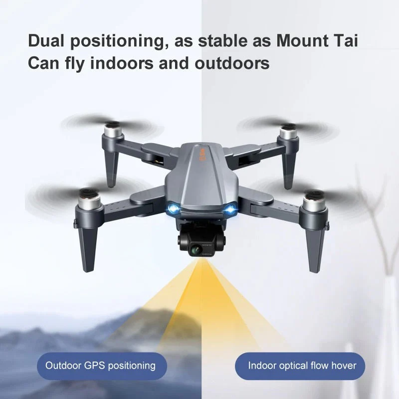 SkyVision | Ultra HD Drohne mit Dualkamera und GPS-Funktion