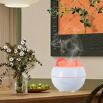 3-in-1 Salzkristalllampe mit Aroma Diffuser