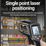 Kontaktfreies Infrarot-Laserthermometer für präzise Messungen