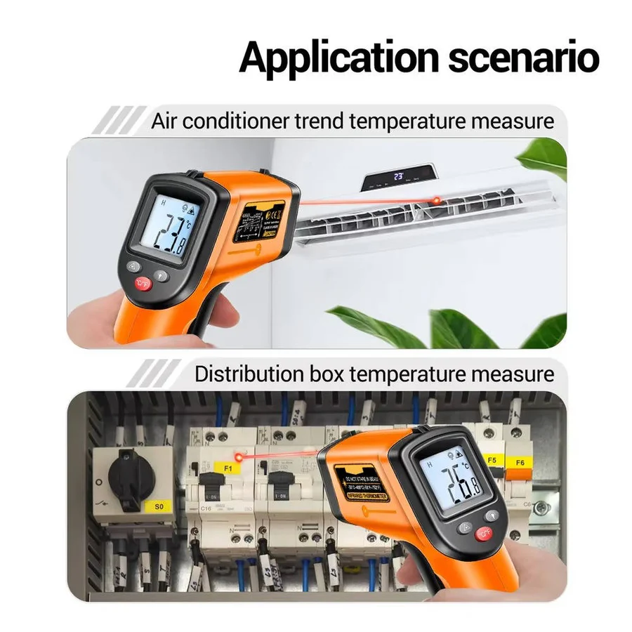 Kontaktfreies Infrarotthermometer für präzise Messungen