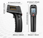 Kontaktfreies Infrarot-Laserthermometer für präzise Messungen