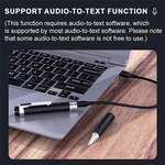 Kompakter Digitaler Sprachrekorder & MP3-Player mit Klarer Aufnahme