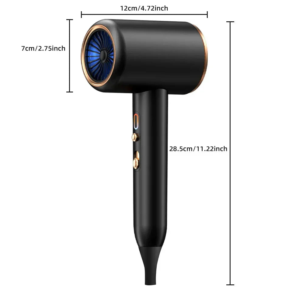 High-Performance Hair Dryer with Smart Ionic Care