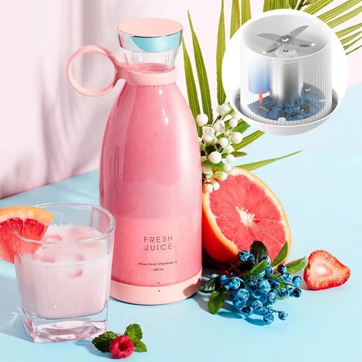 Kompakter Smoothie-Mixer für unterwegs