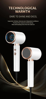 High-Performance Hair Dryer with Smart Ionic Care
