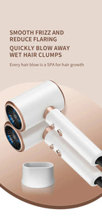 High-Performance Hair Dryer with Smart Ionic Care