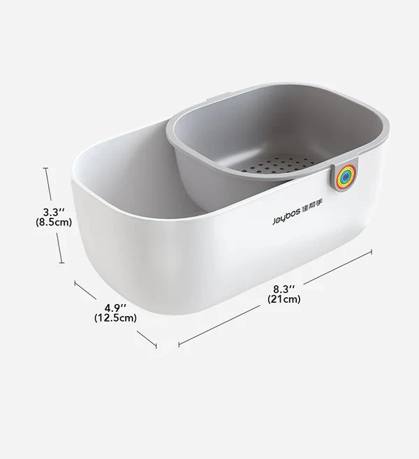 SnackNest: Stilvolle Snackschale mit Abfallbehälter