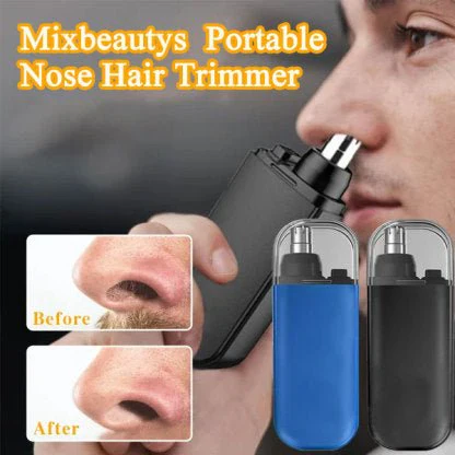Tragbarer und wiederaufladbarer Nasenhaarschneider
