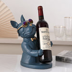 Eleganter Hunde-Figuren-Weinglashalter – Stilvolles Tischaccessoire