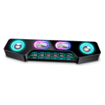 Bluetooth Lautsprecher für den Desktop mit RGB-Effekten