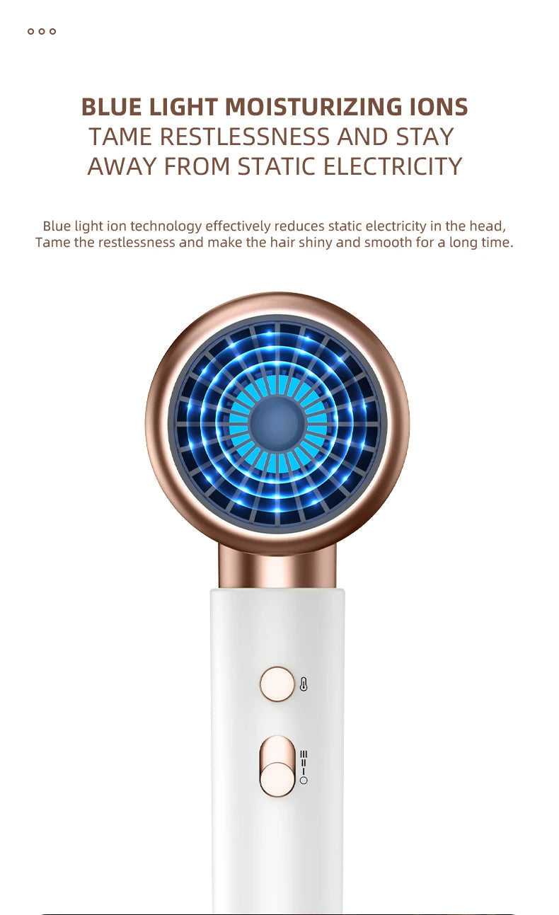 Professional Hair Dryer 2400W | Fast & Gentle for Perfect Styles