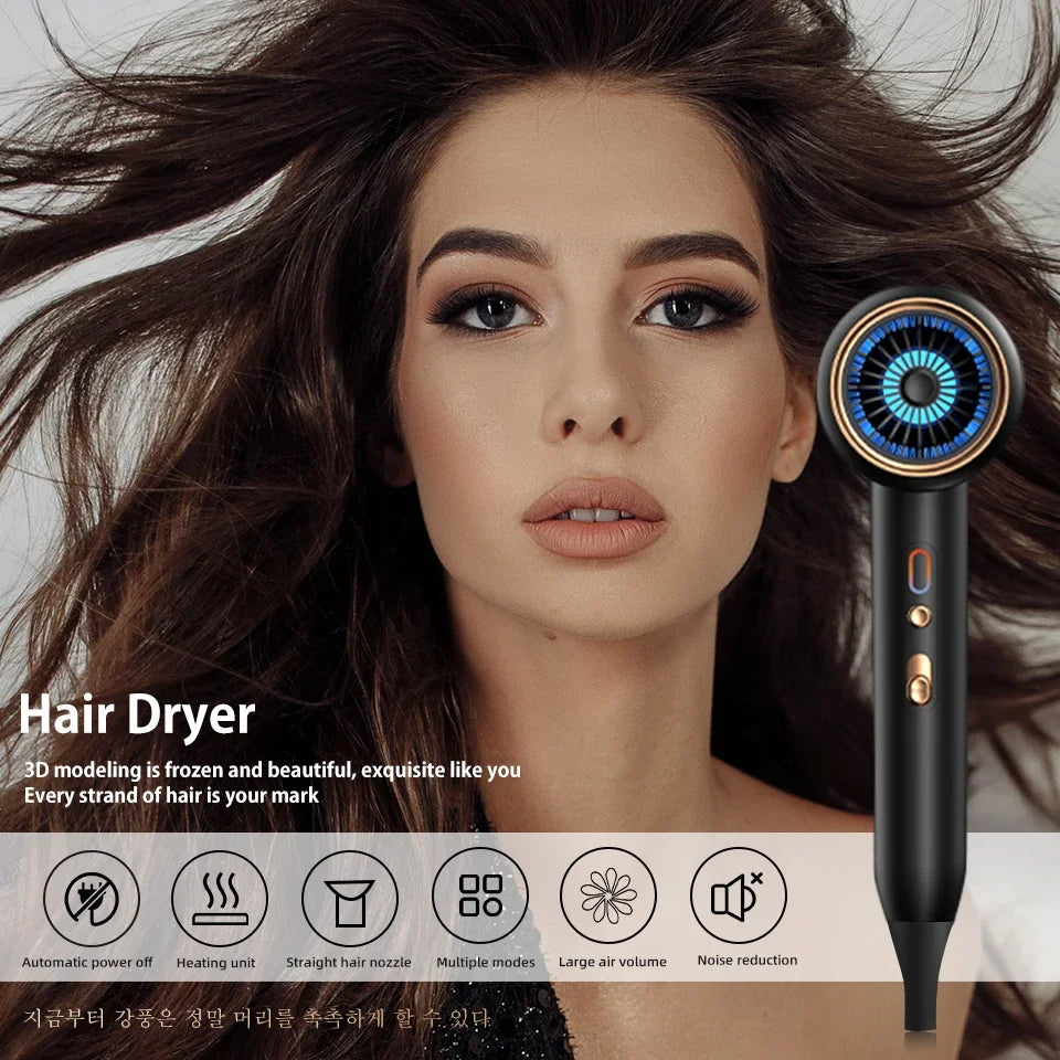 Professional Hair Dryer 2400W | Fast & Gentle for Perfect Styles