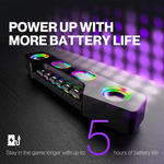 Bluetooth Lautsprecher für den Desktop mit RGB-Effekten