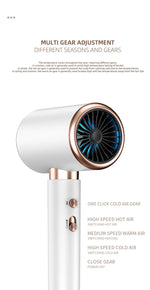 Professional Hair Dryer 2400W | Fast & Gentle for Perfect Styles