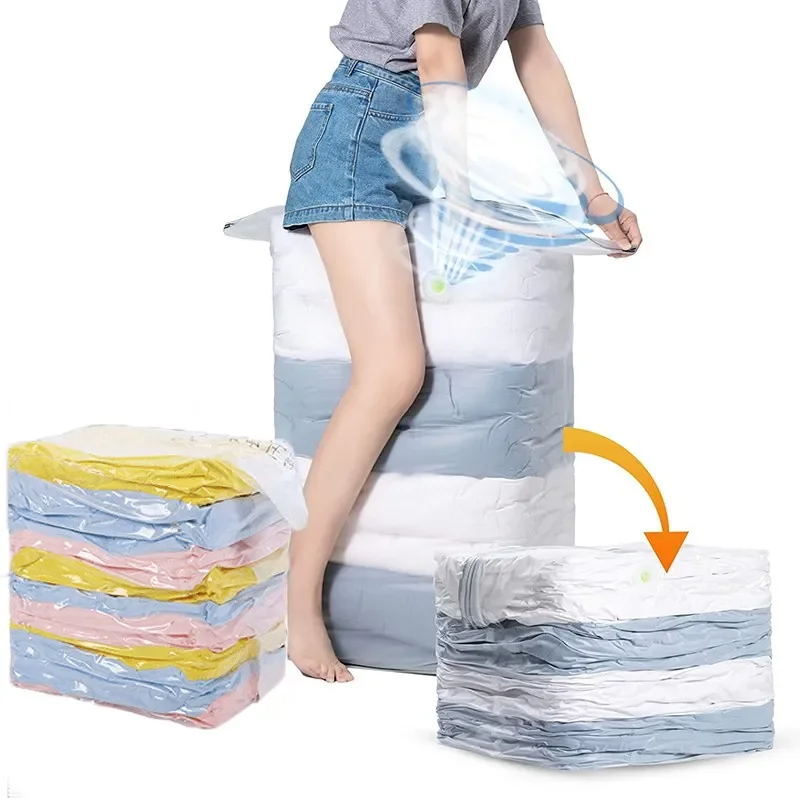 Space-saver - The self-compressing storage bag