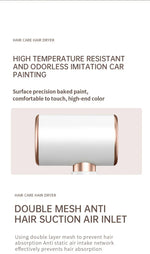 High-Performance Hair Dryer with Smart Ionic Care