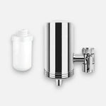 Eleganter Küchenarmaturenfilter aus Edelstahl