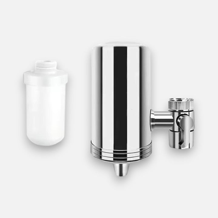Eleganter Küchenarmaturenfilter aus Edelstahl