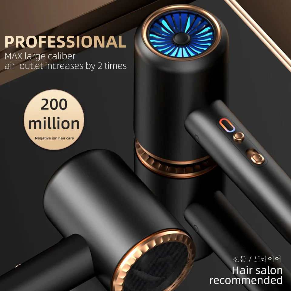 Professional Hair Dryer 2400W | Fast & Gentle for Perfect Styles
