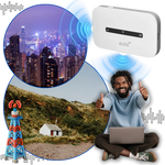 Tragbares Wi-Fi-Gerät – Kompakte Verbindungslösung