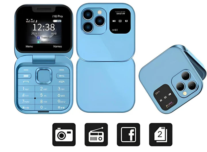 Faltbares Dual-SIM-Handy