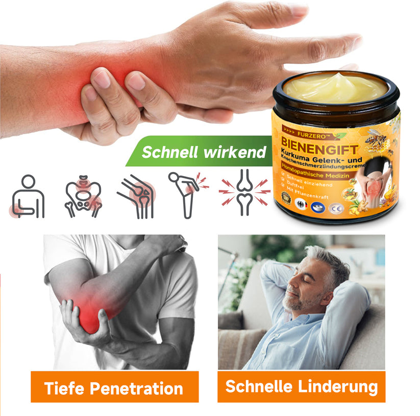 Bienen-Vitalcreme für schnelle Schmerzlinderung