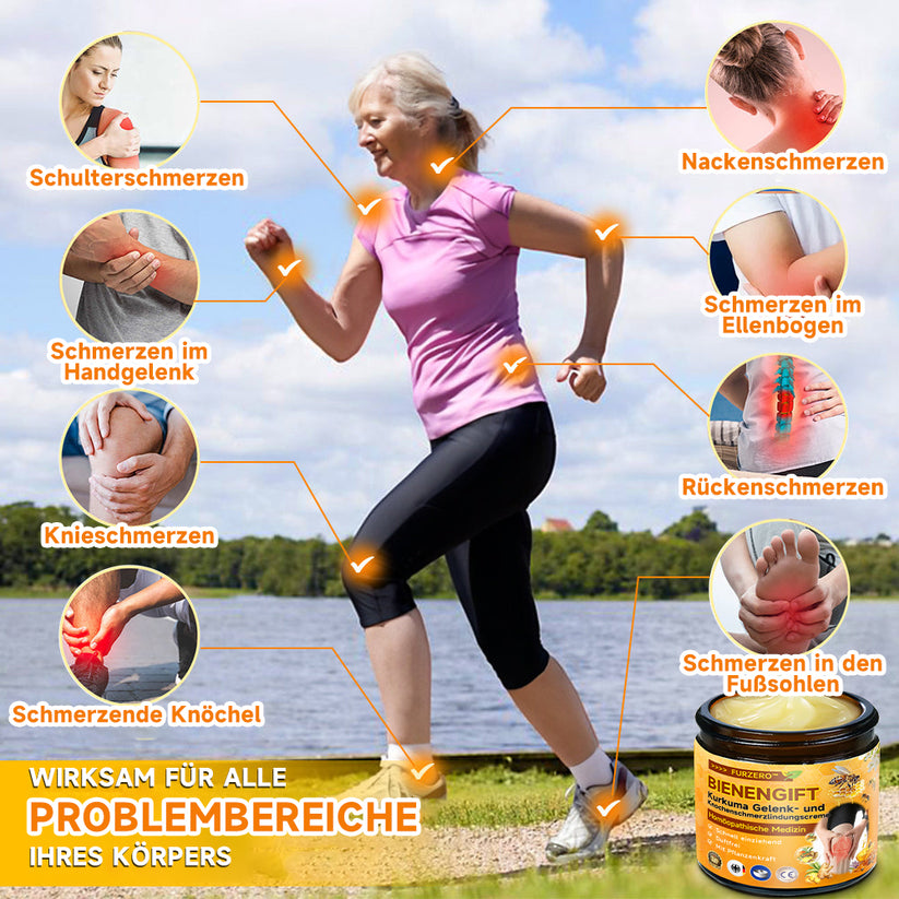 Bienen-Vitalcreme für schnelle Schmerzlinderung