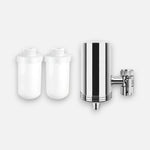 Eleganter Küchenarmaturenfilter aus Edelstahl