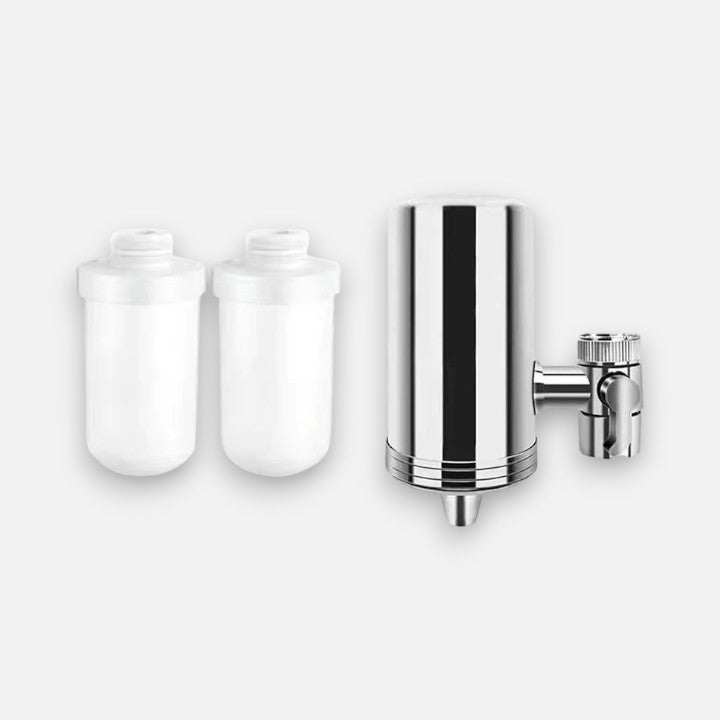 Eleganter Küchenarmaturenfilter aus Edelstahl
