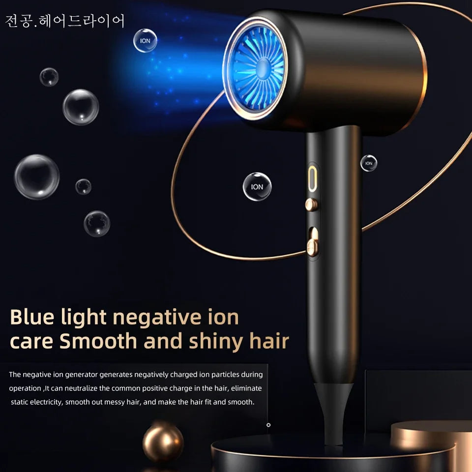Professional Hair Dryer 2400W | Fast & Gentle for Perfect Styles