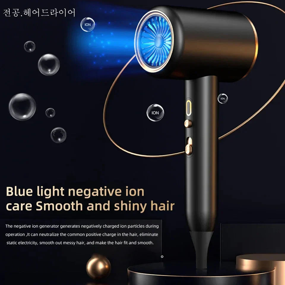 High-Performance Hair Dryer with Smart Ionic Care