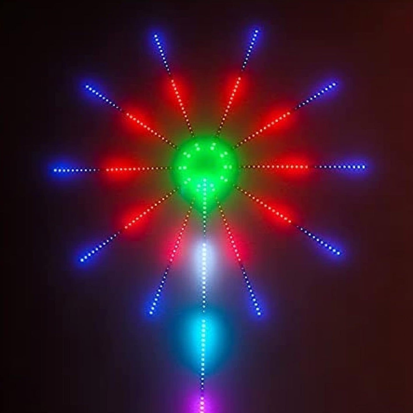 Farbige LED Lichtleisten mit Musiksynchronisation und Fernbedienung