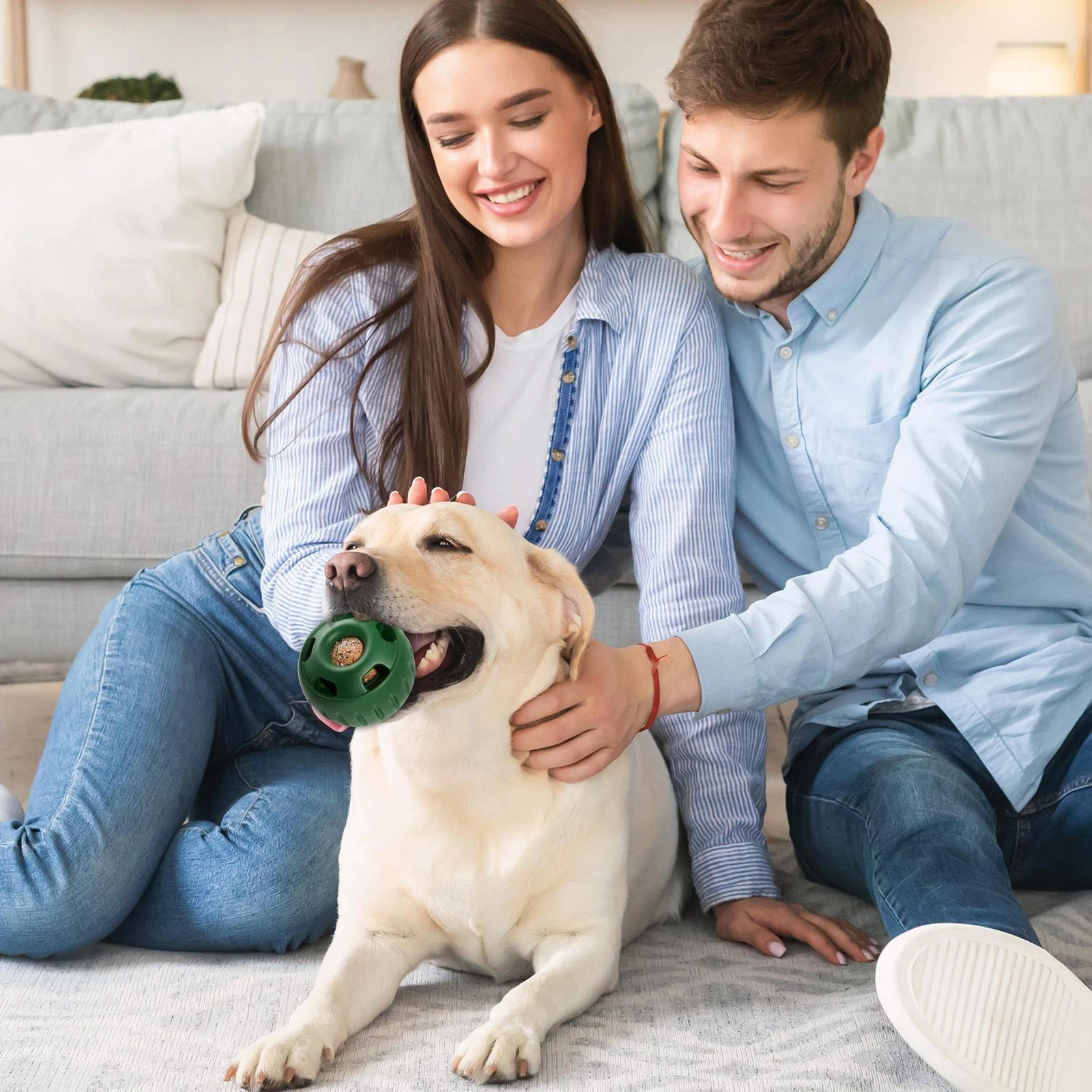 Snackspielball für Hunde | Robustes Design, Wiederverwendbar, Sommerfreude