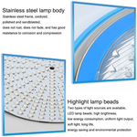 15W LED Wandmontierte Poolbeleuchtung aus Edelstahl