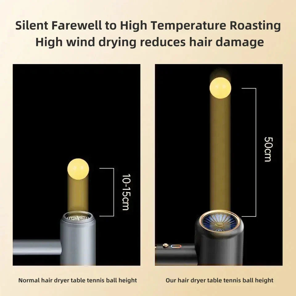 High-Performance Hair Dryer with Smart Ionic Care