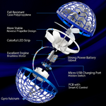 LED-Flugball mit magischen Lichteffekten