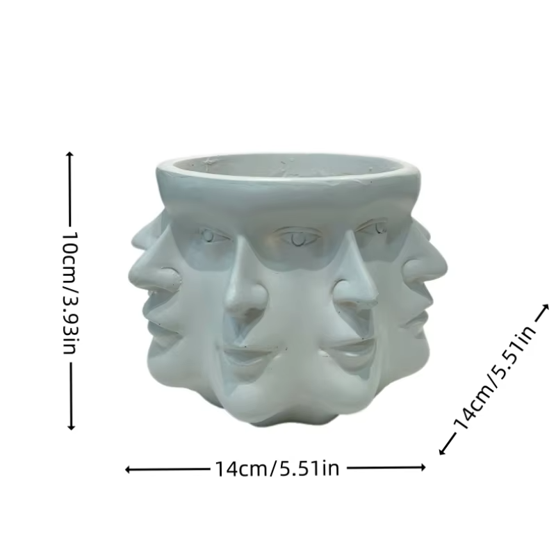 Moderne Topf mit Gesicht Design – Voltyx