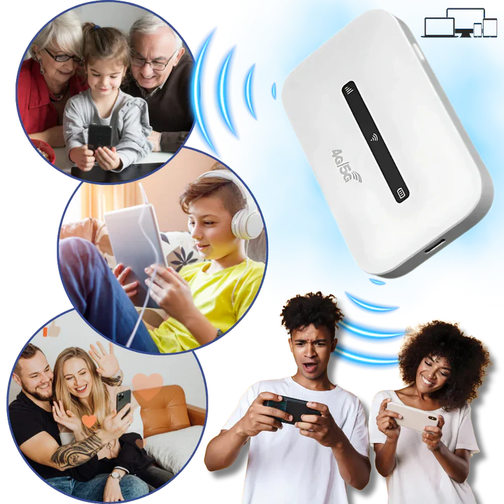 Tragbares Wi-Fi-Gerät – Kompakte Verbindungslösung