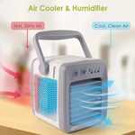 Tragbare 4-in-1 Klimaanlage mit Luftbefeuchter und Luftreiniger