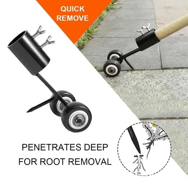 Verstellbarer Unkrautzieher für Gartenritzen
