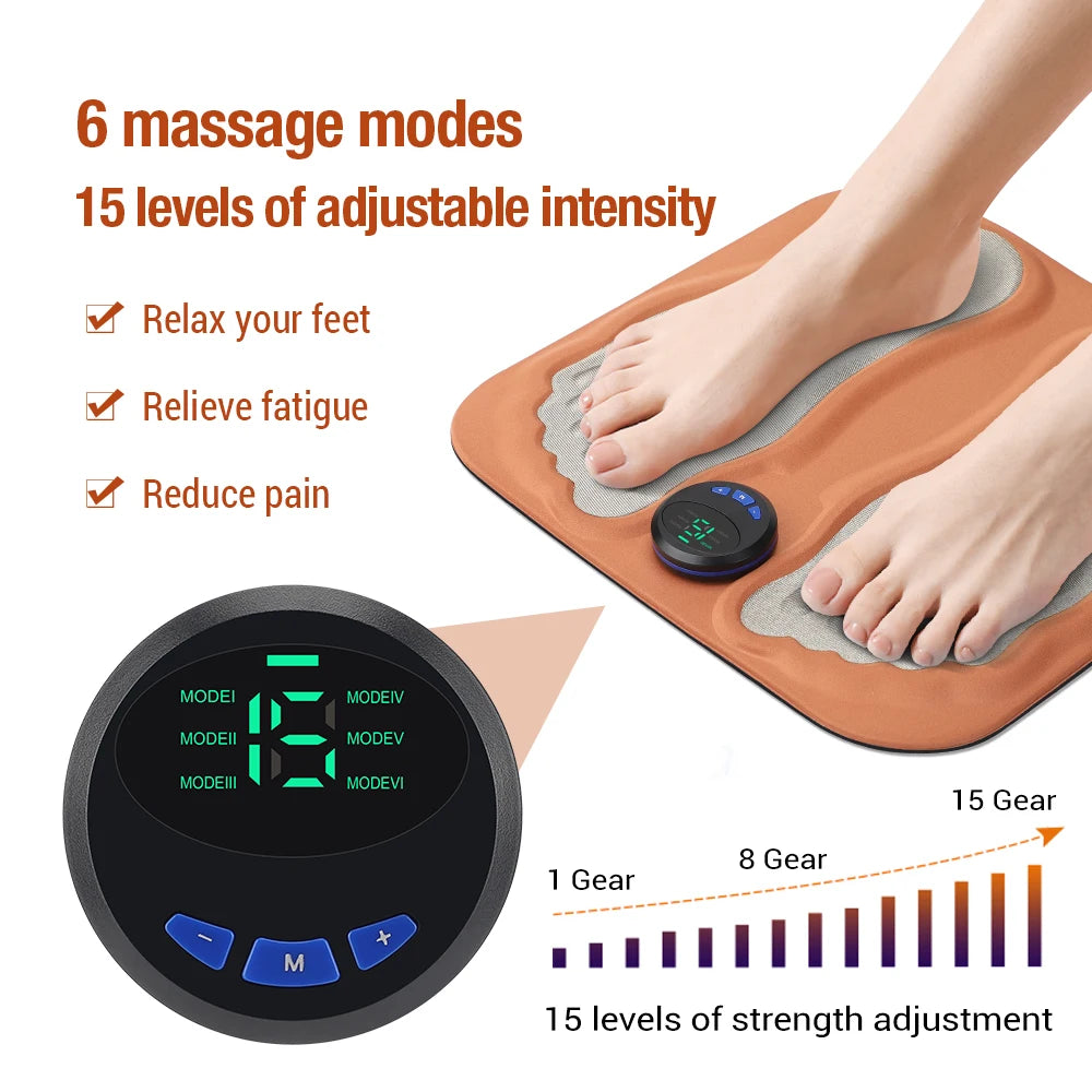 3D-Fußmassagepad | Schmerzlinderung für müde Füße in Sekundenschnelle