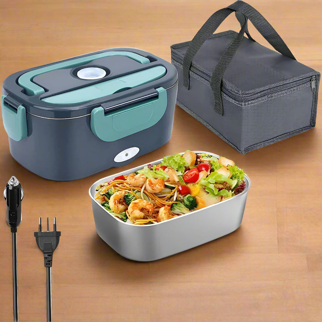 Elektrische Lunchbox WarmMee – Tragbarer 1,5L Essenswärmer für Auto & Zuhause